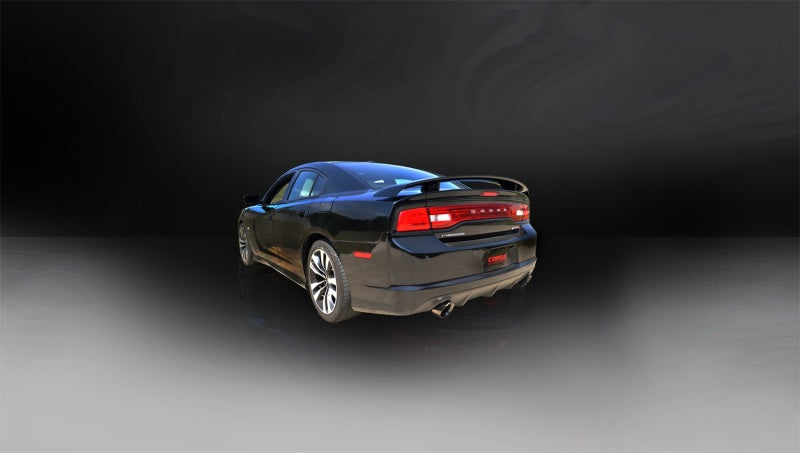 Corsa Performance 12-13 Dodge Charger SRT-8 6.4L V8 Polished Xtreme Cat-Back Exhaust