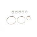 BLOX Racing 15-21 Subaru WRX Hardware Kit for 3in Turbo Inlet Hose Black BXFL-50221-HD