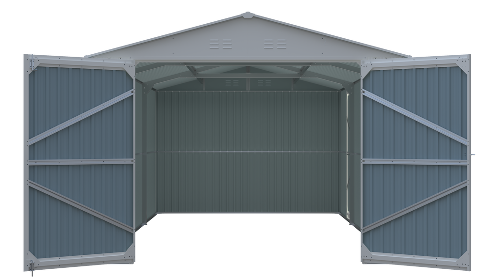 Outdoor Storage Shed 20x13 FT - Metal Garden Shed