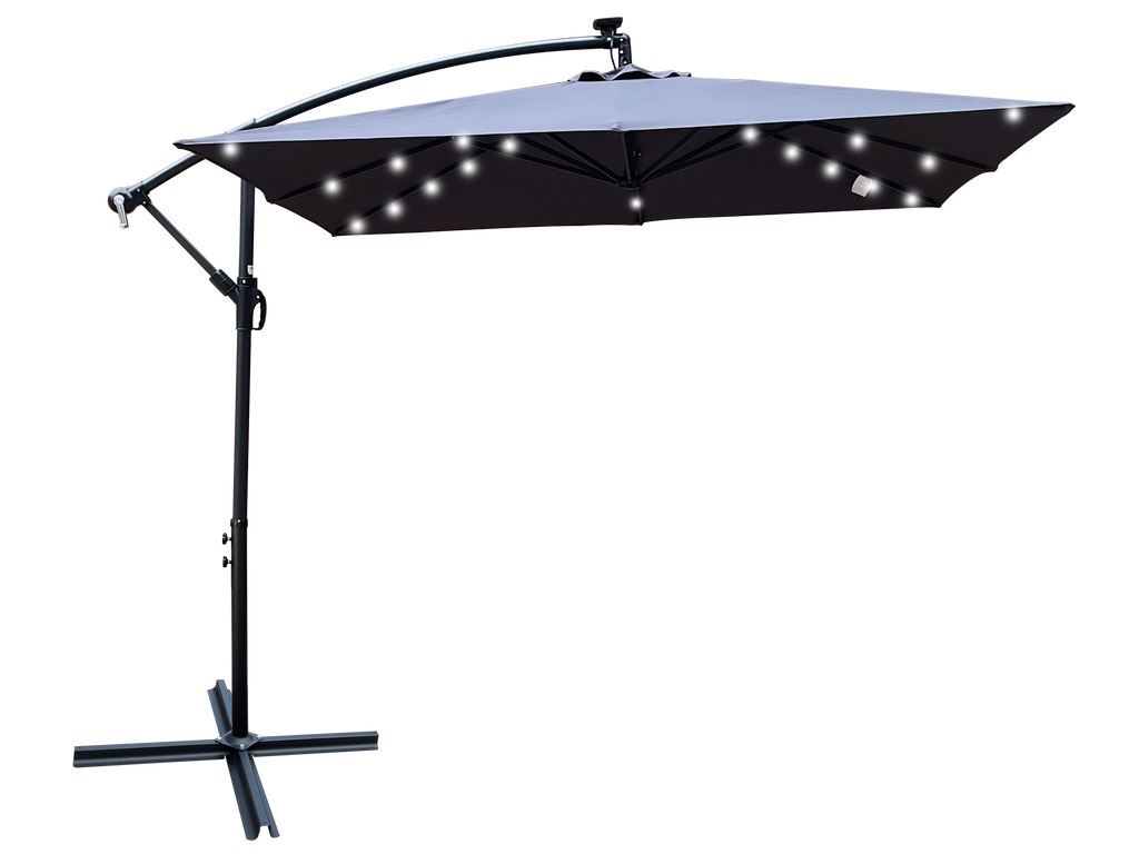 Square 2.5X2.5M Outdoor Patio Umbrella