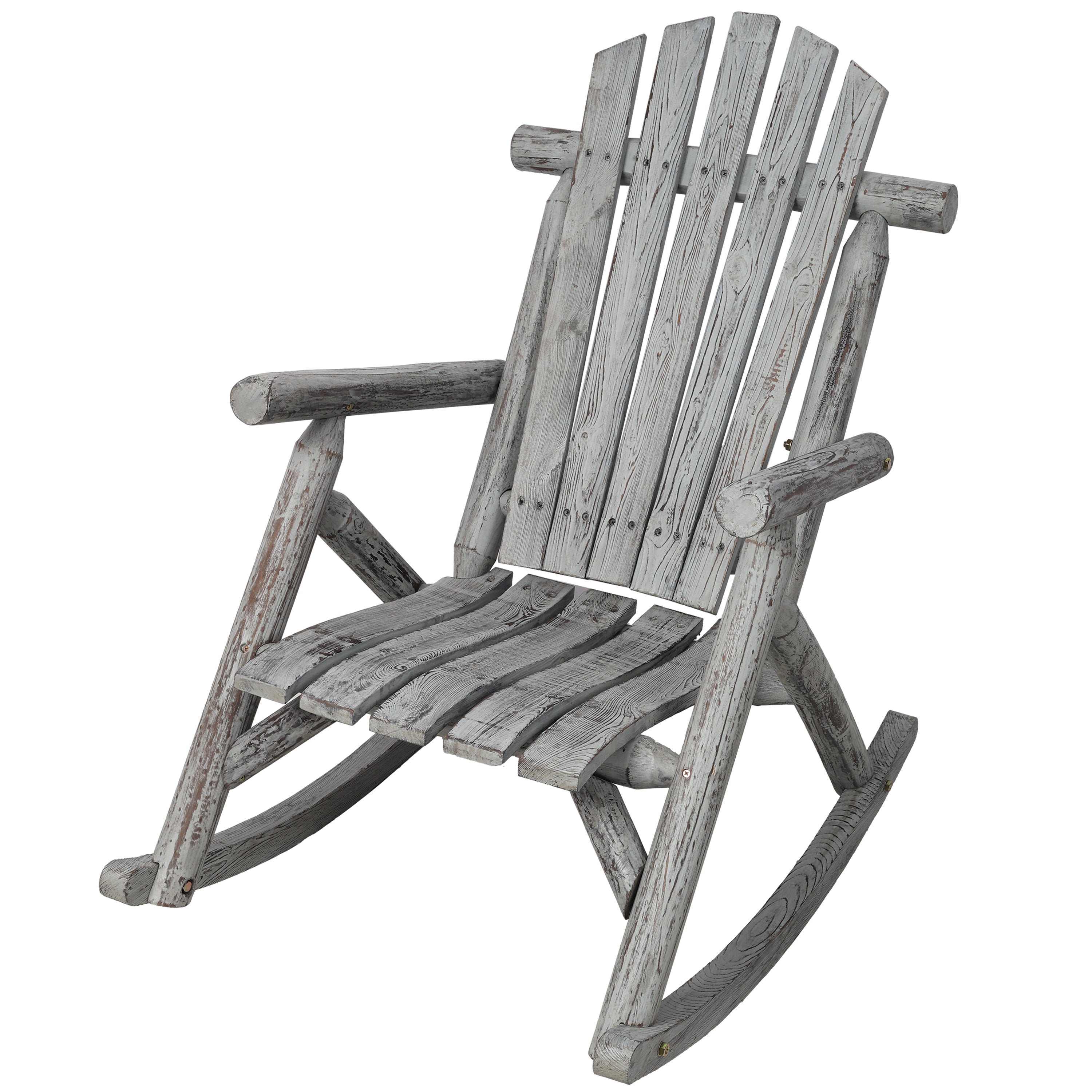 Wooden Porch Rocker Chair