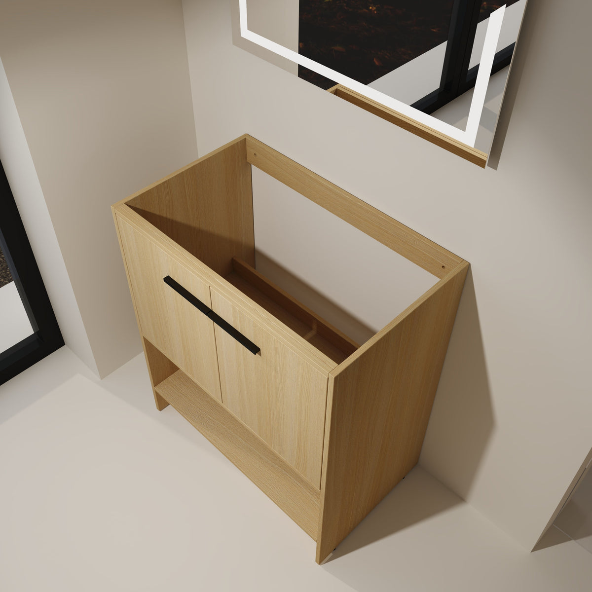 30" Bathroom Vanity with 2 Doors