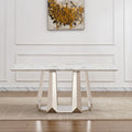 Marble Dining Table for 6 People