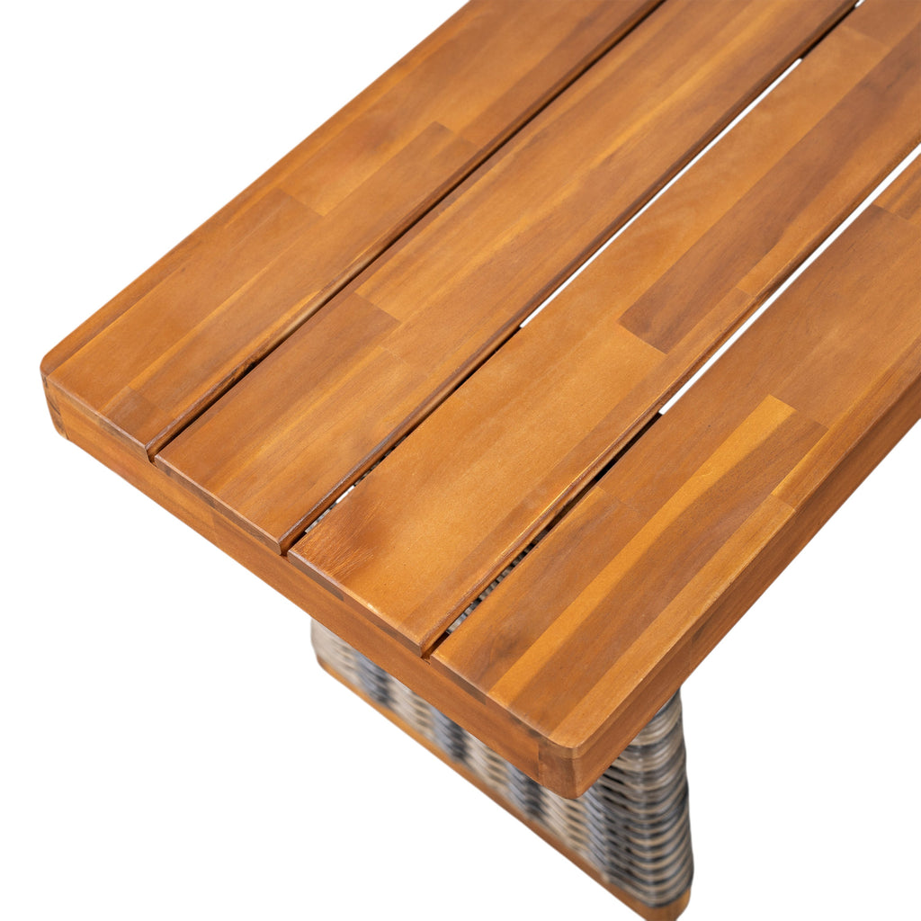 6 Pieces Outdoor Acacia Wood Dining Set