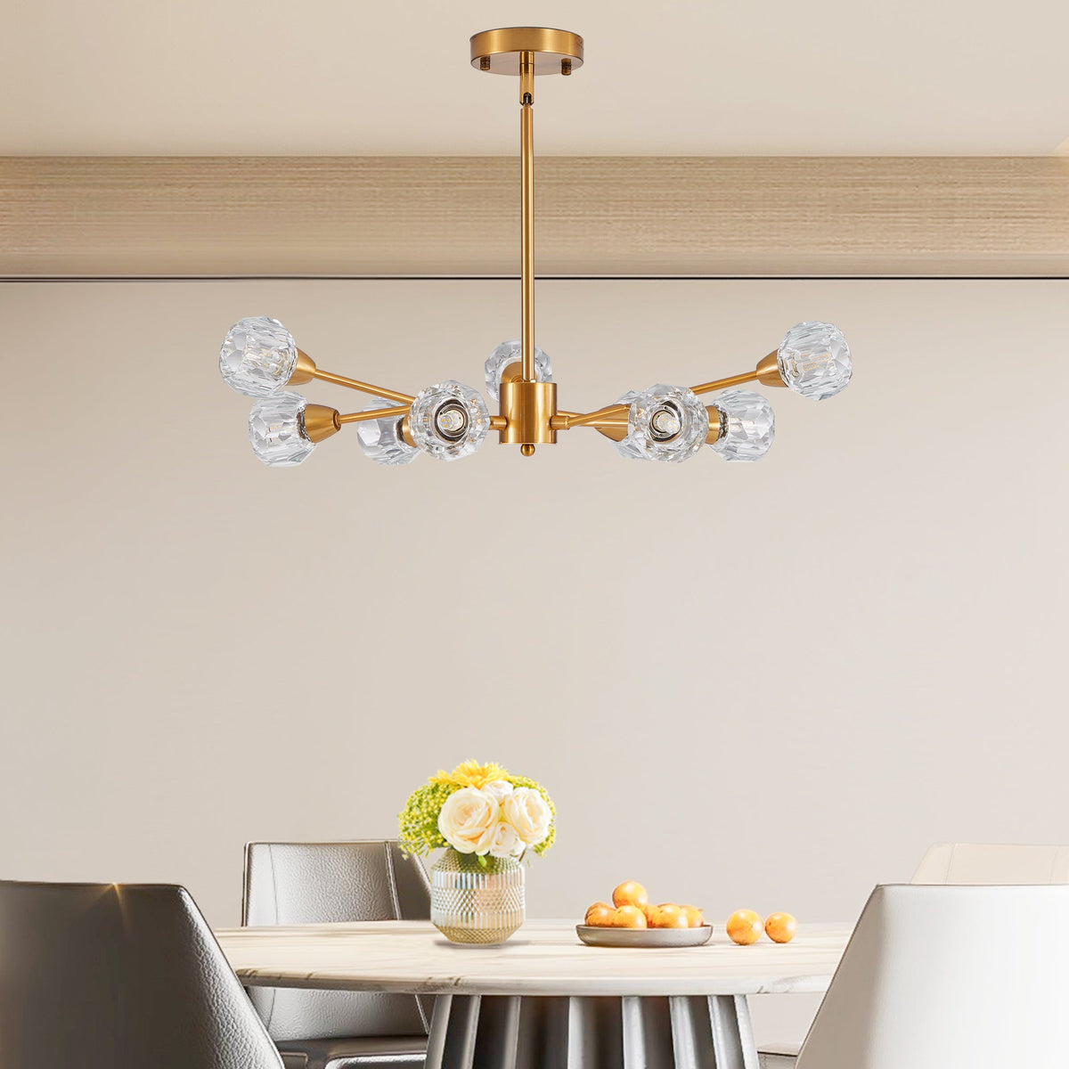 28" Modern Crystal Chandeliers