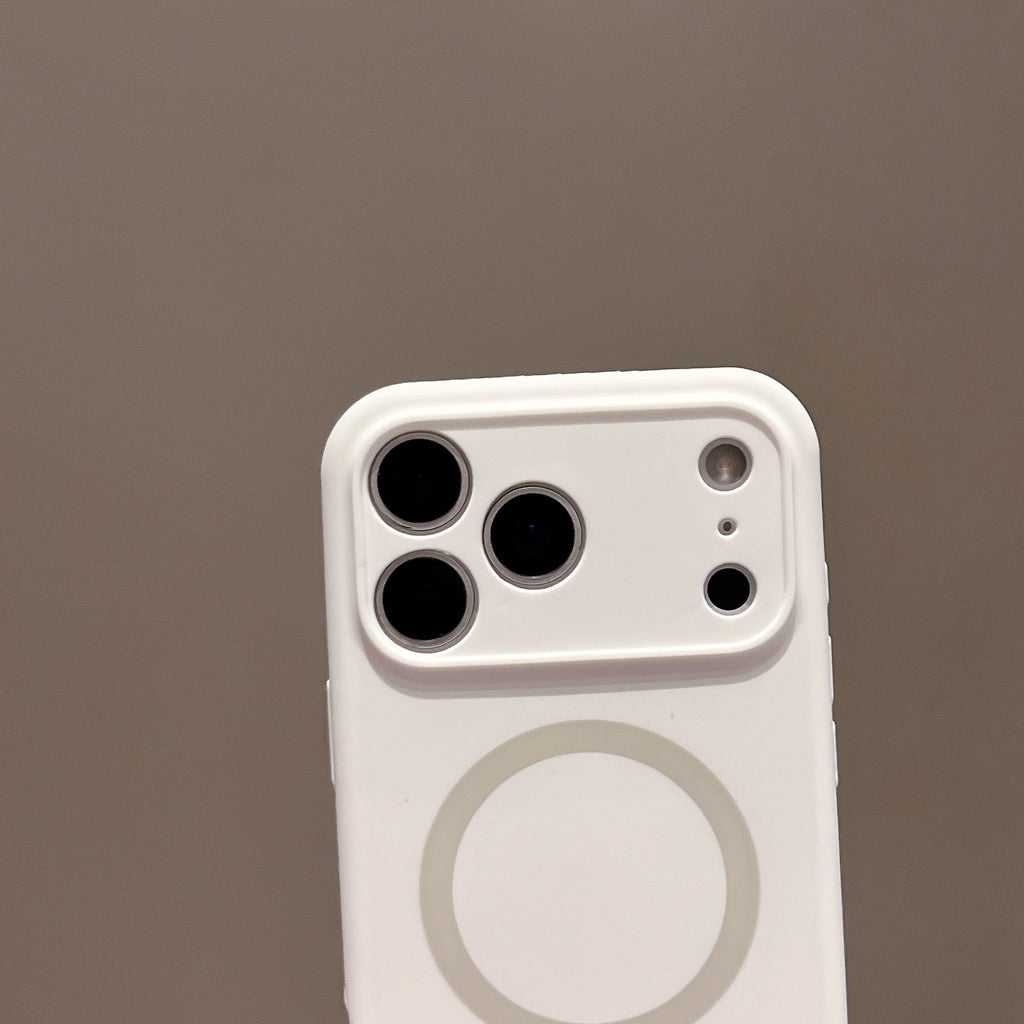 Liquid Silicone Skin-feel Magnetic Phone Case