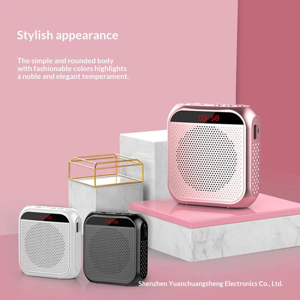 Megaphone Tour Guide Mall Hawker Teachers Instruction Waist-mounted Loudspeaker Portable Player