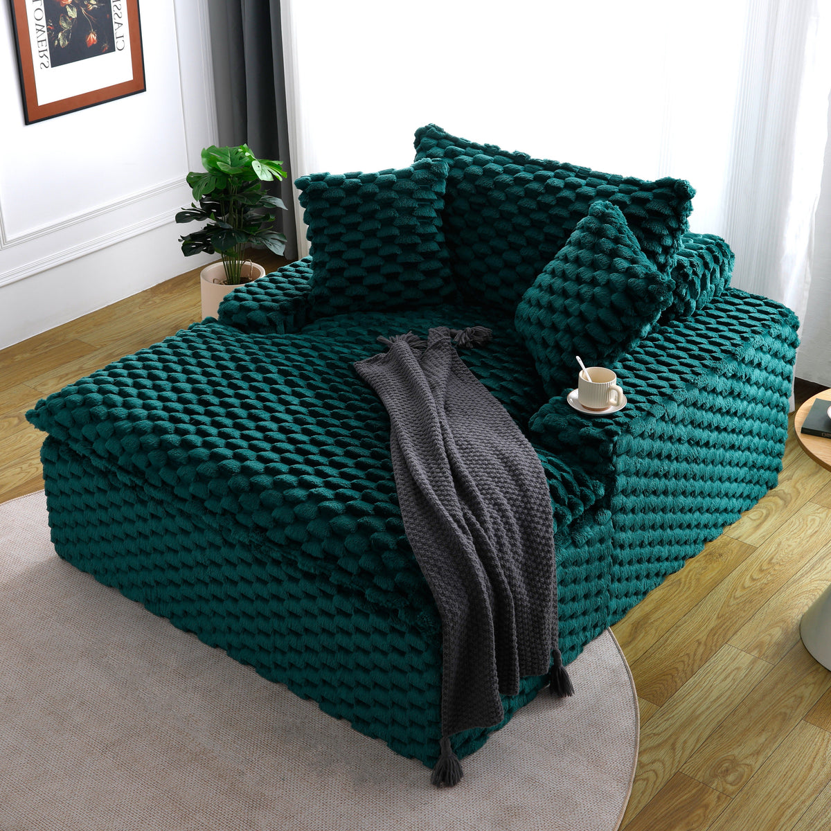 51-Inch Comfort-Bearing Sofa