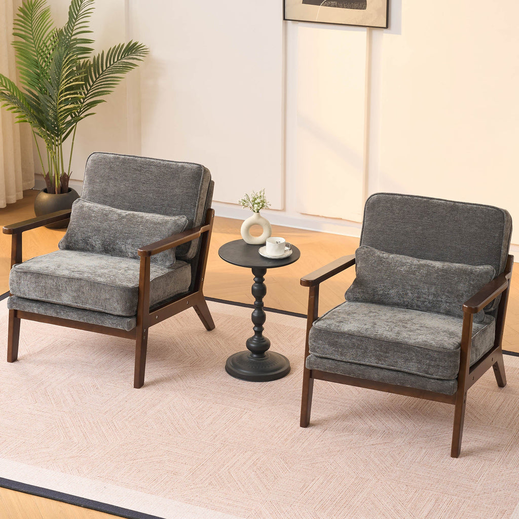 Mid-Century Modern Lounge Chair Single