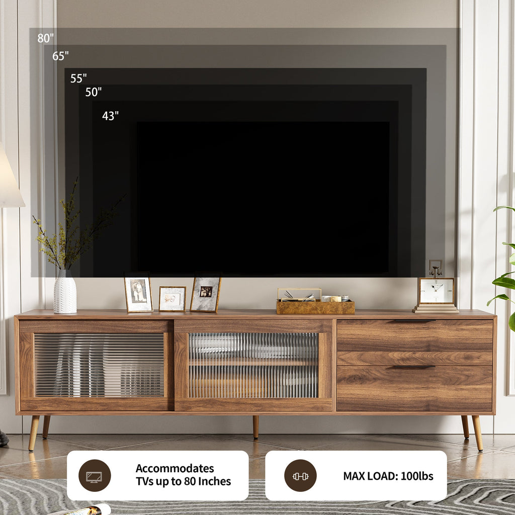 Modern TV Stand for 75"+ TV