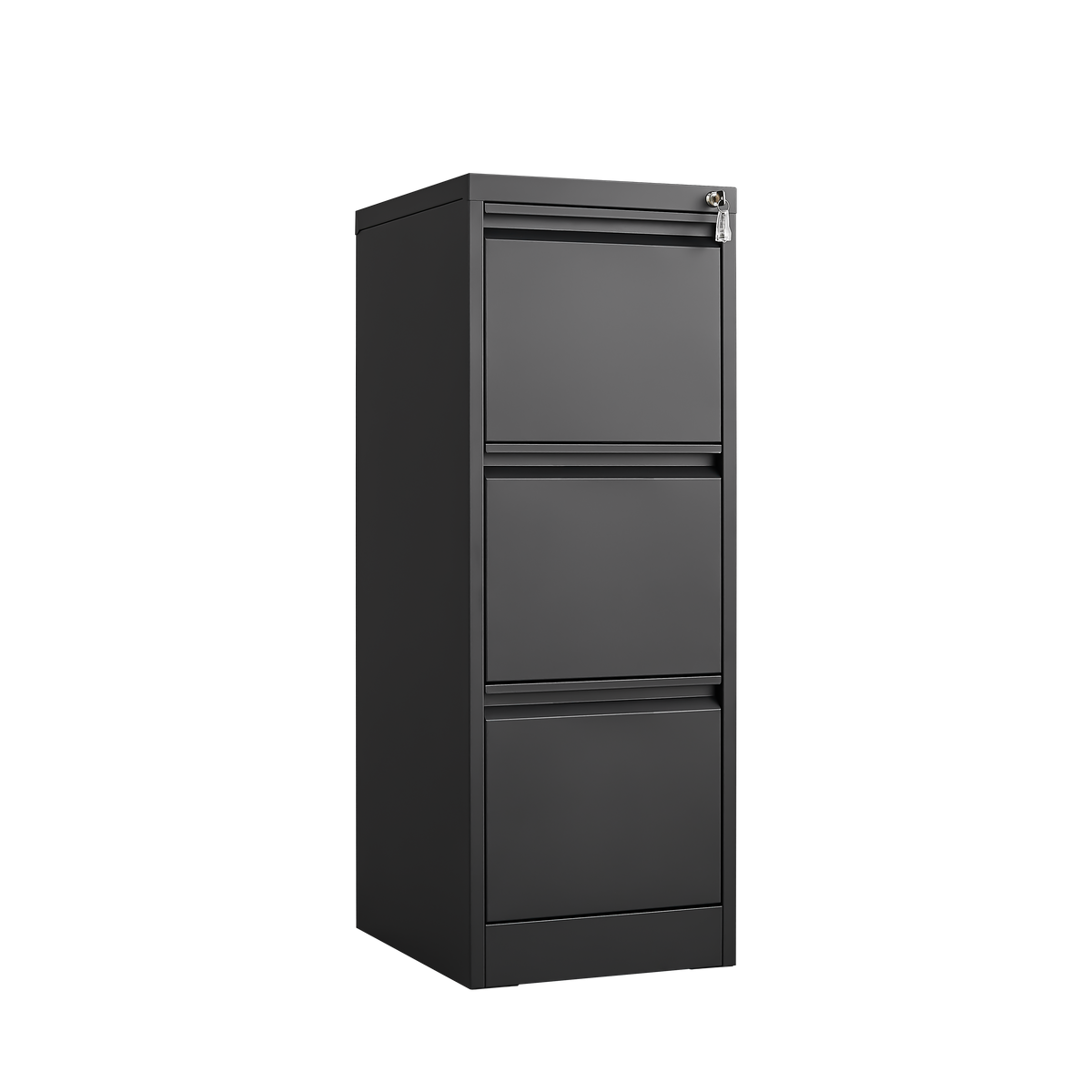 Vertical 3 Drawer Locking File Cabinet