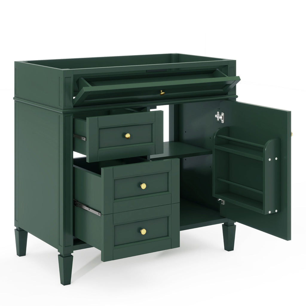 36" Bathroom Vanity Cabinet Without Top Sink