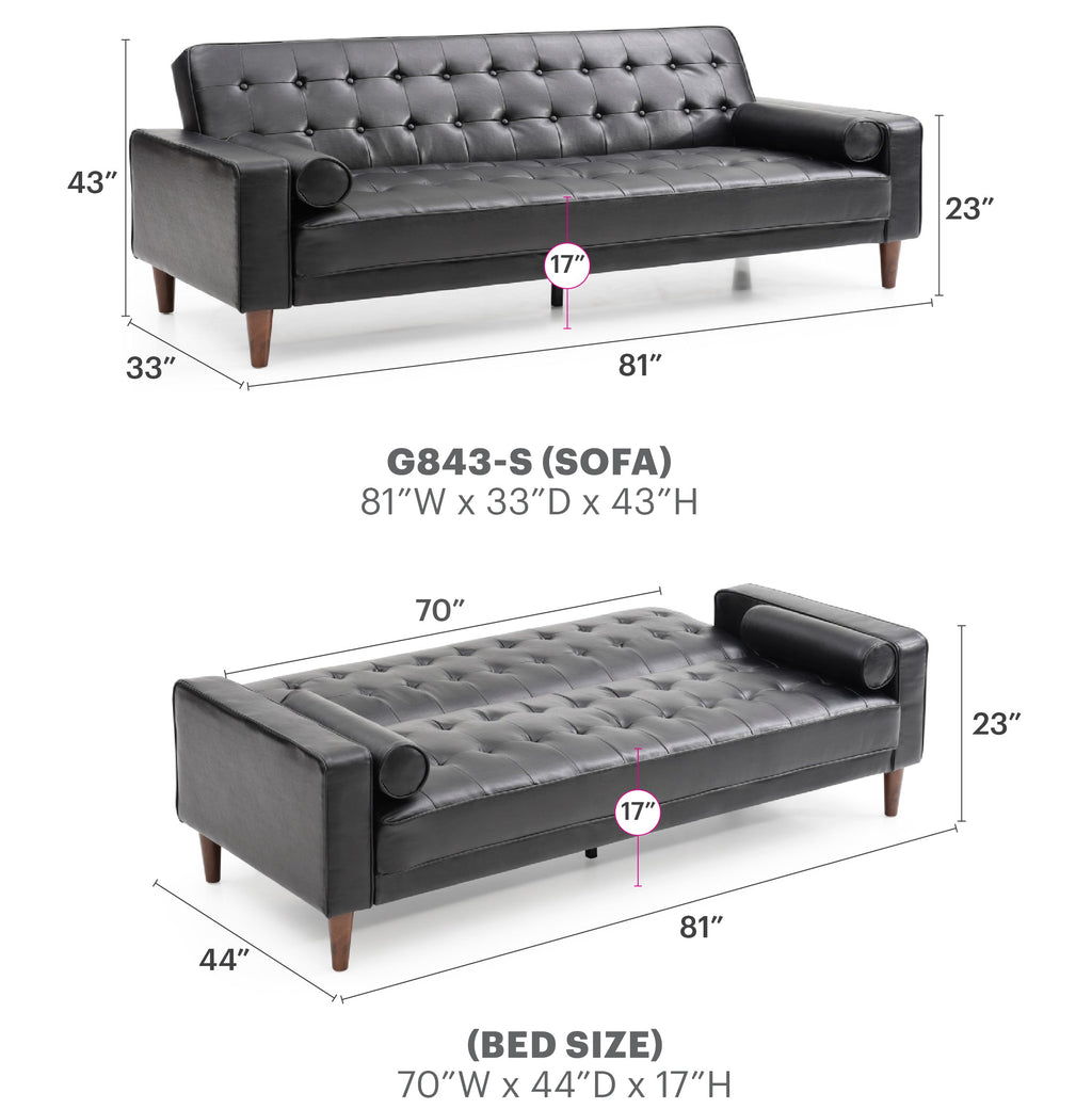 Glory Furniture Andrews G843A-S Sofa Bed