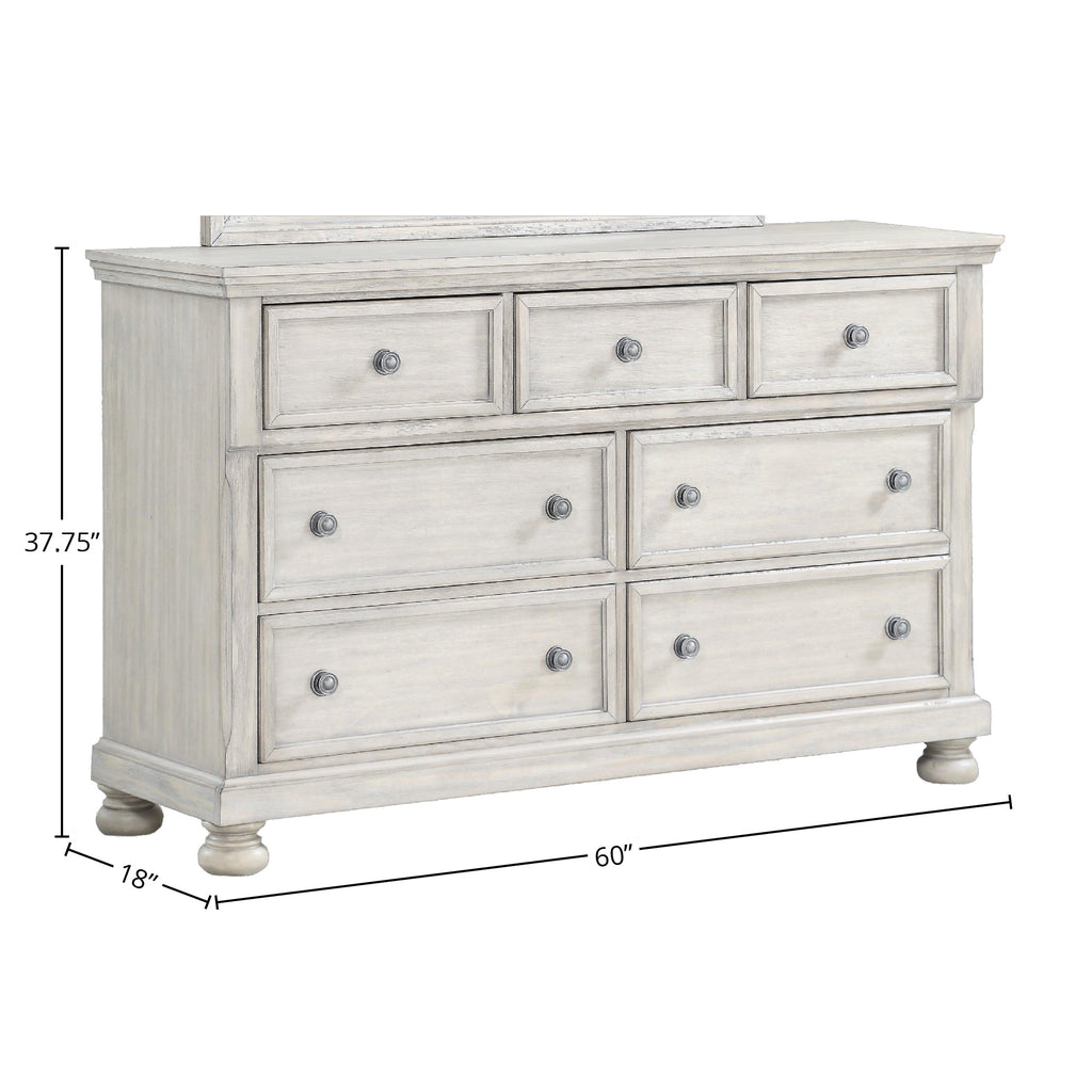 Seven Drawer Dresser Antique