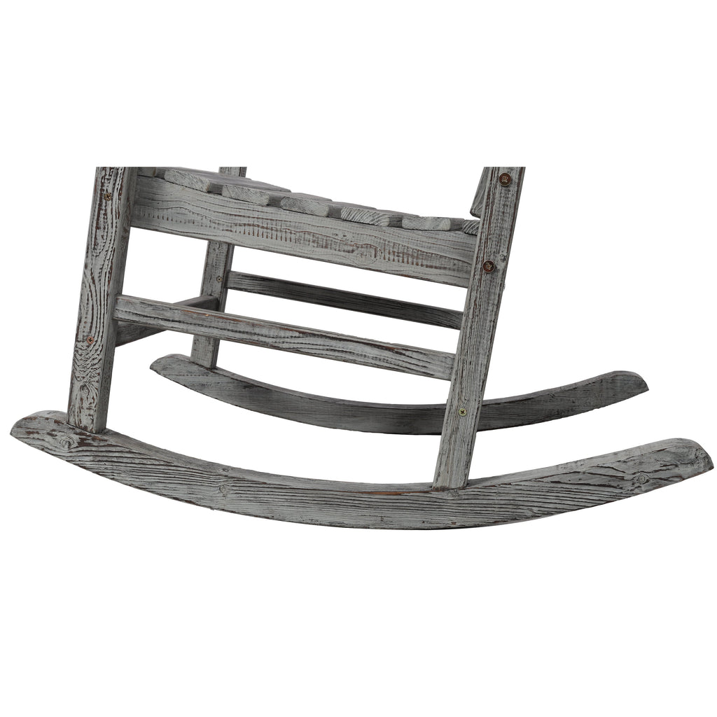 Wooden Oversized Porch Rocker Chair