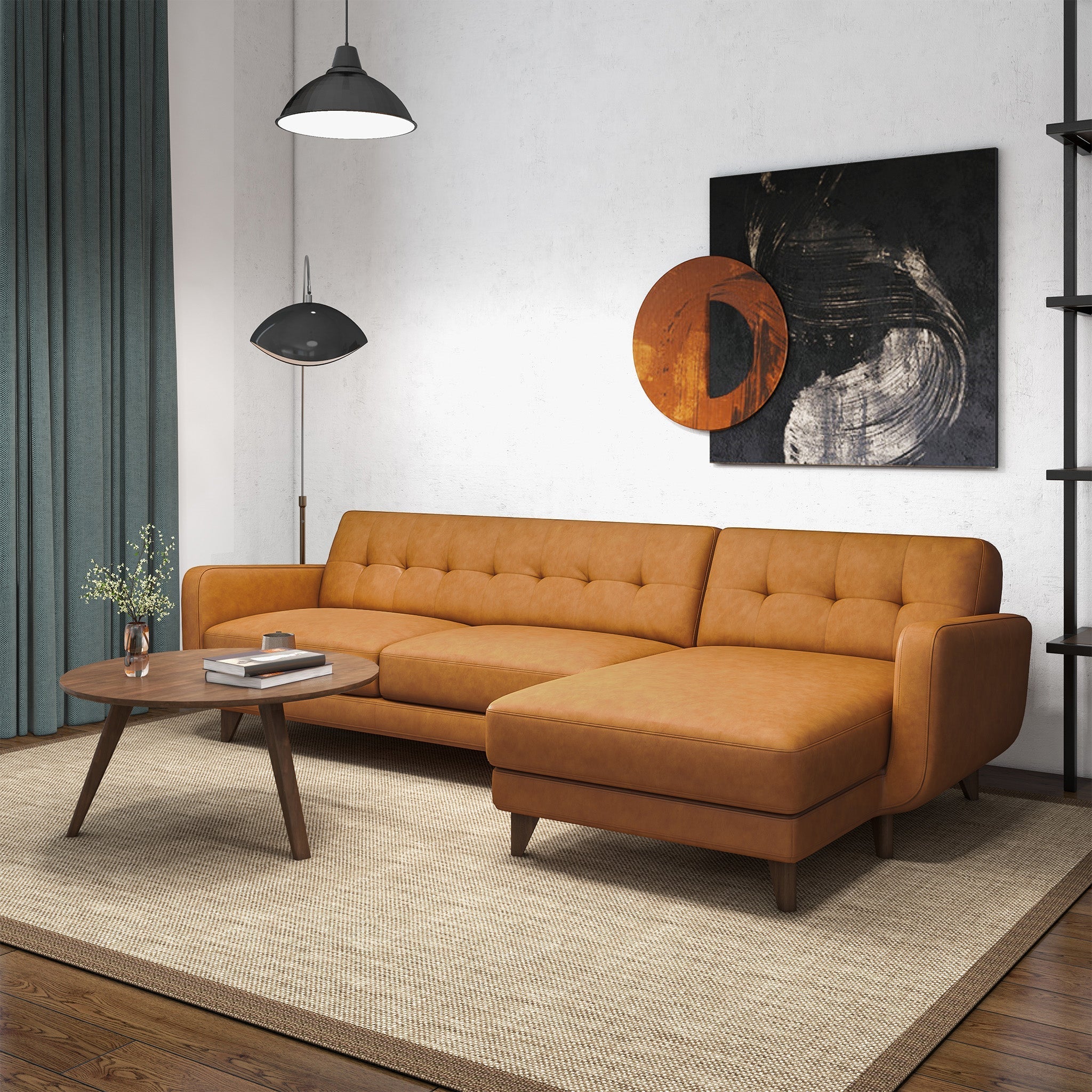Allison Right-Facing Sectional Sofa