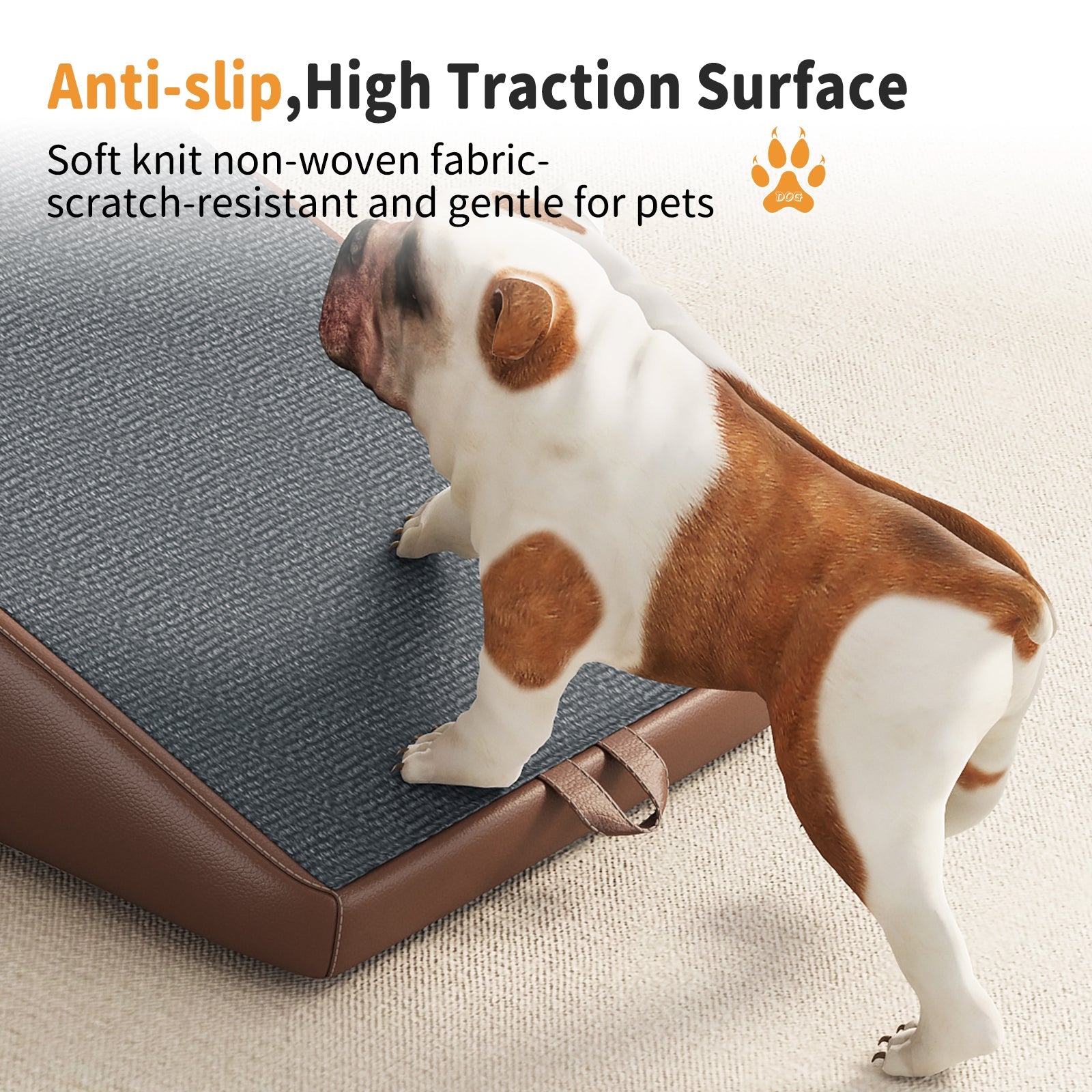 Upgraded Dog Stairs for Small Dogs and Cats