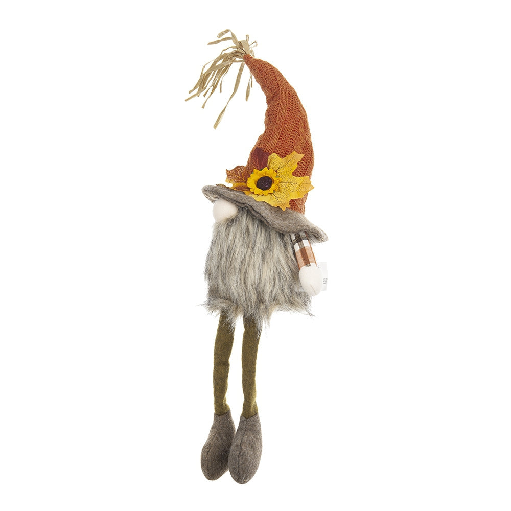 Fabric Sitting Gnome Set for Holiday Harvest Festival