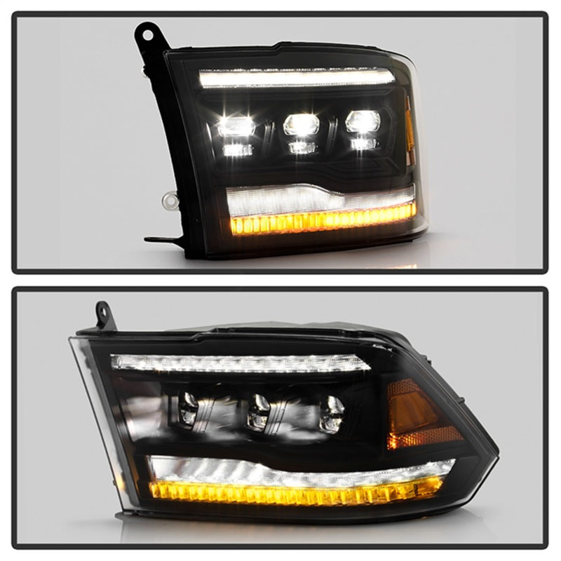 SPYDER 13-18 Dodge RAM 1500 / 13-19 RAM 2500/3500 Projector Headlights 5088673