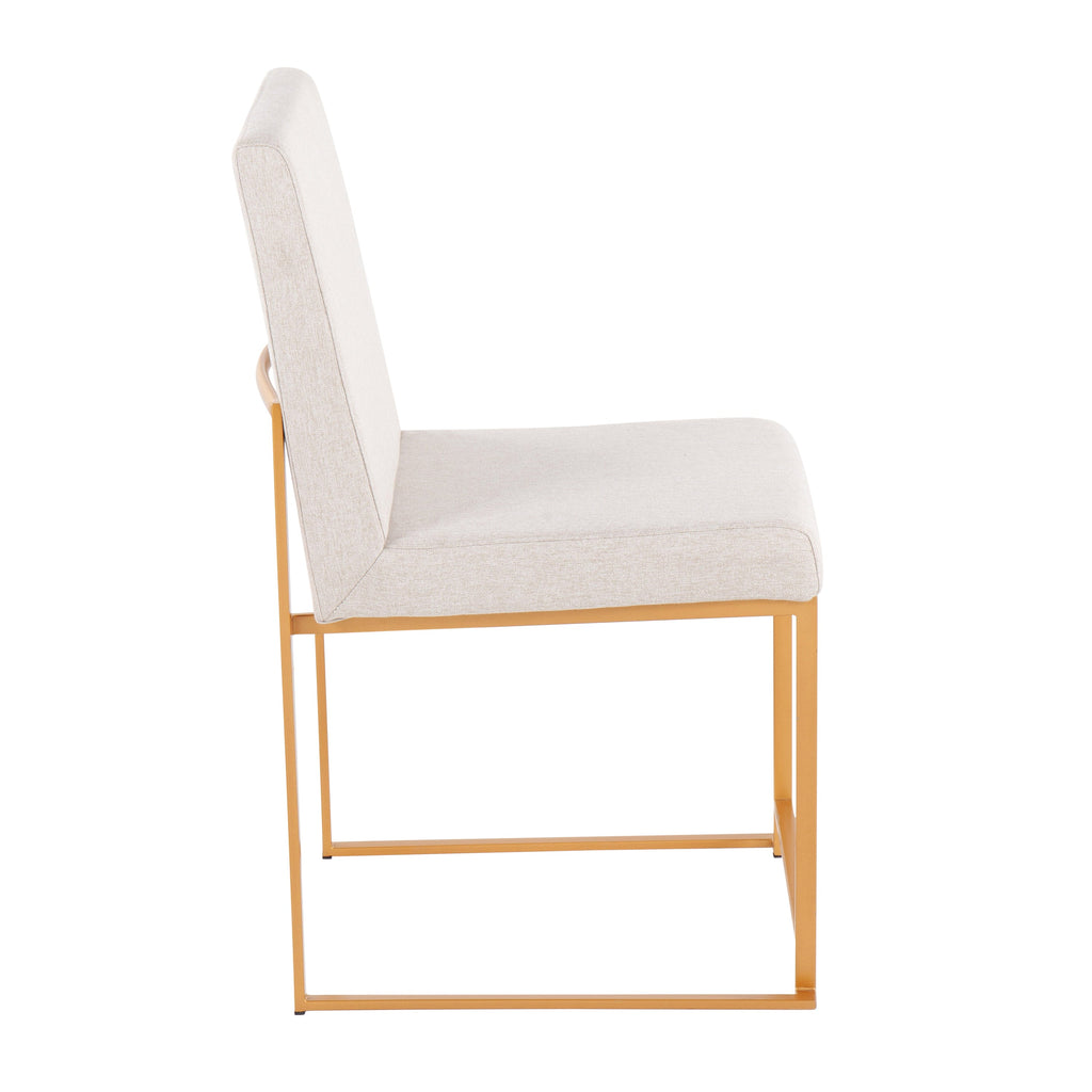 High Back Contemporary Dining Chair