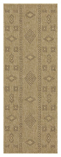Earth GC_NTL1002 Jute/Mocha Indoor/Outdoor Area Rug