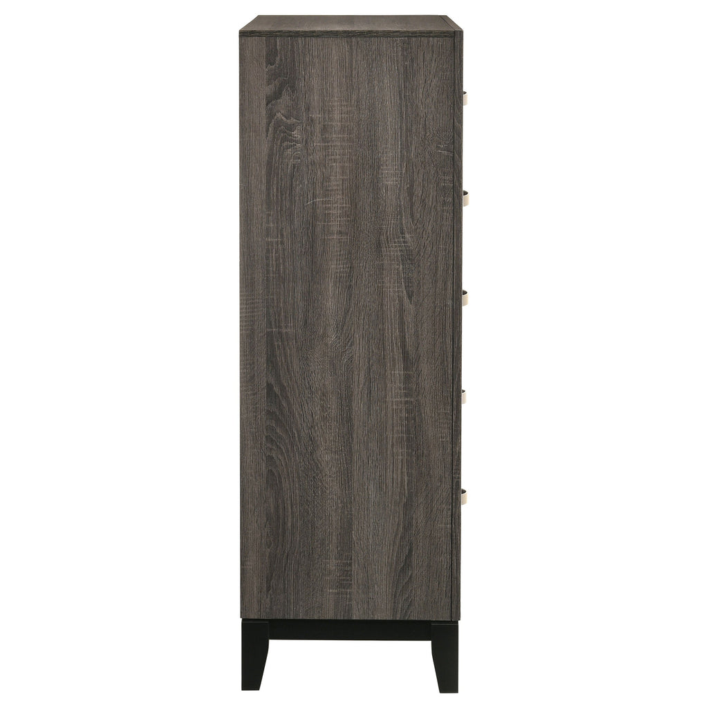 Gregory Grey Oak Dresser