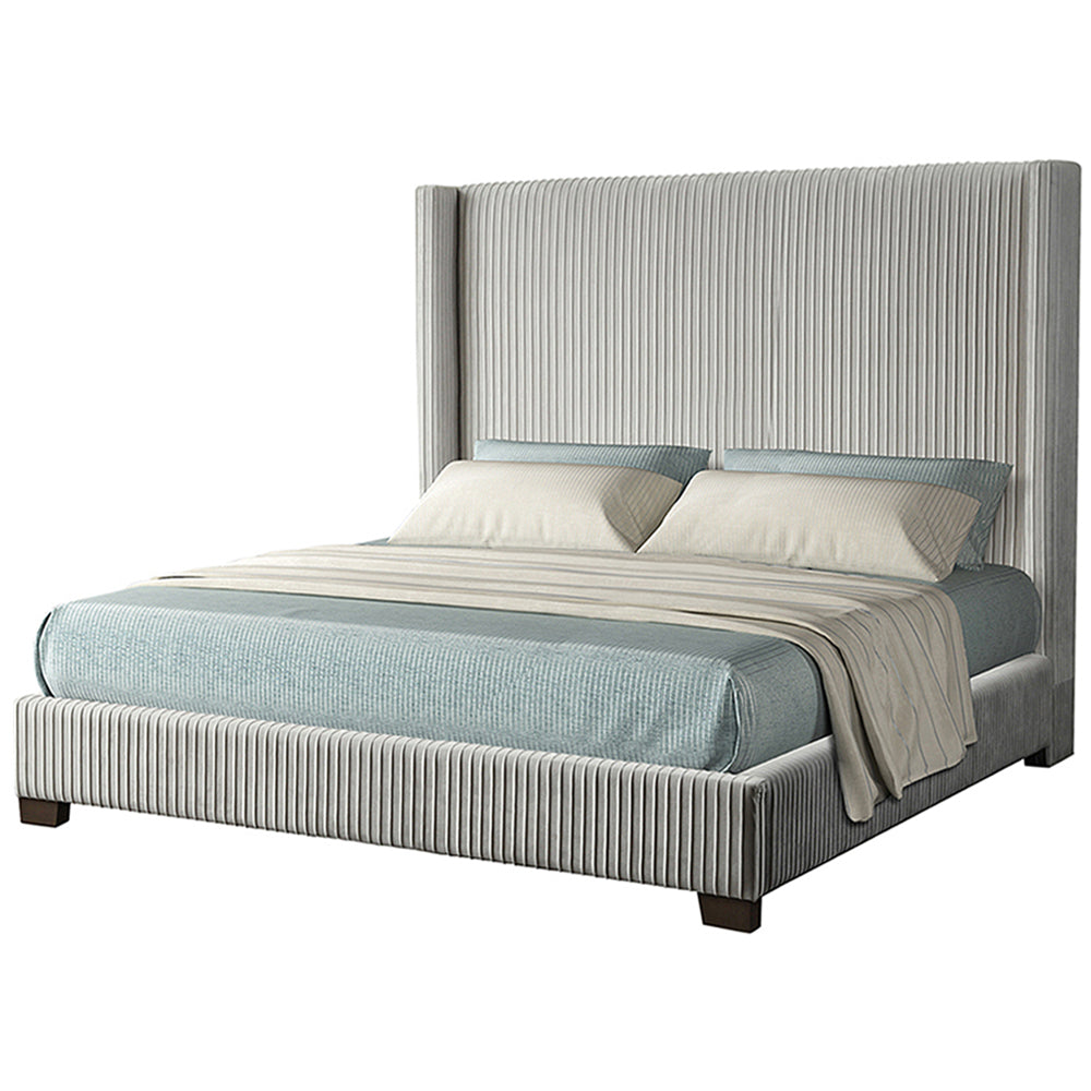 King Upholstered Bed in a Box