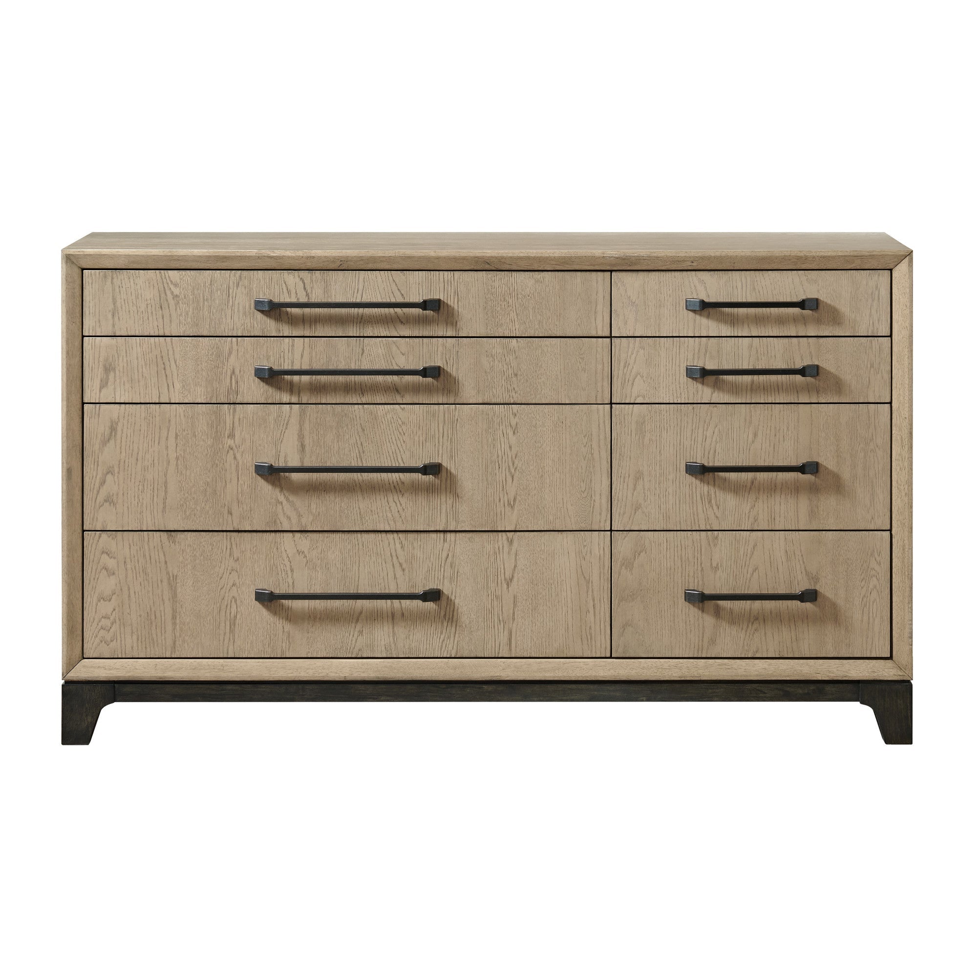 Caramel and Cocoa 8-Drawer Dresser