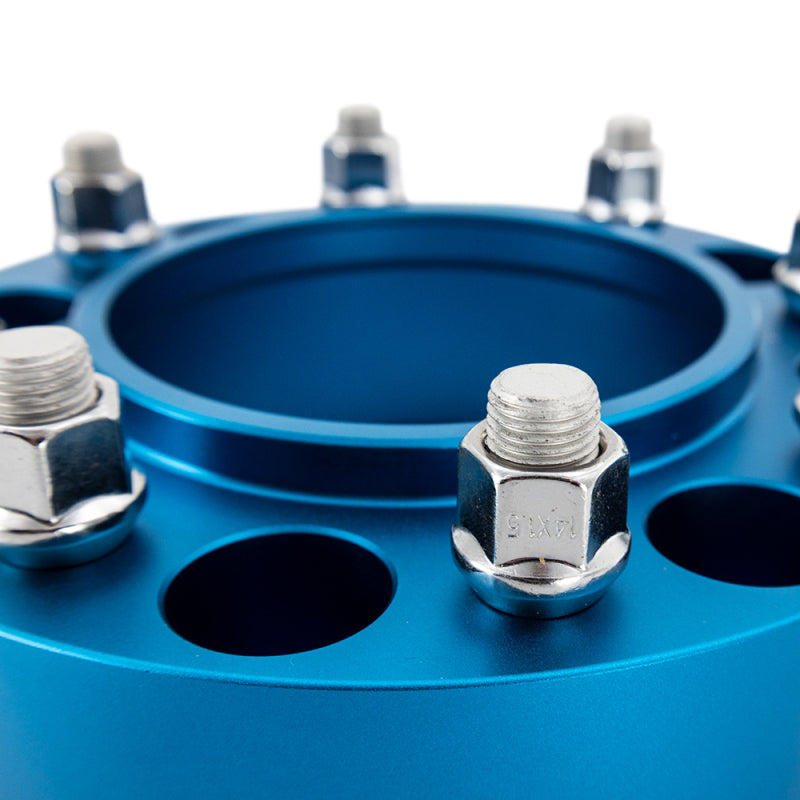 Borne Off-Road Wheel Spacers 8x165.1 116.7 50 M14 Blue BNWS-008-500BL
