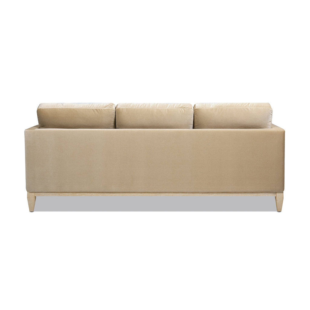 Knox 84" Modern Farmhouse Sofa, Fawn
