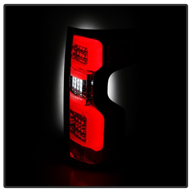 Spyder Chevy Silverado 19-20 (Do Not Fit Halogen Model) LED Tail Light - Chrome ALT-YD-CS19LED-C 5087287