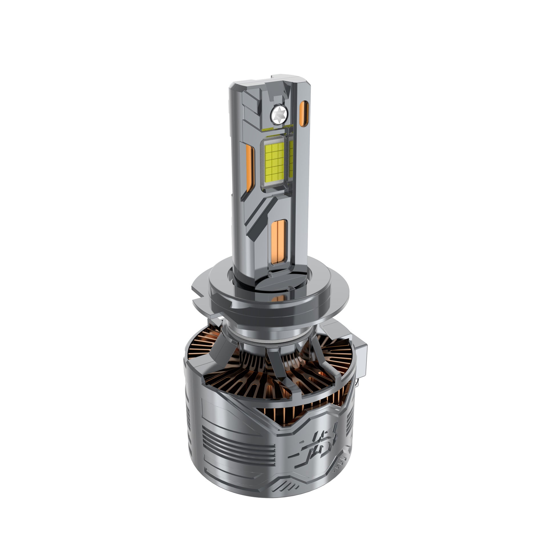 Cross Border Exclusive Supply Of Adjustable Dual Power Car Led Headlights 7 Copper Tube Laser Led Car Headlights H7H4 Universal