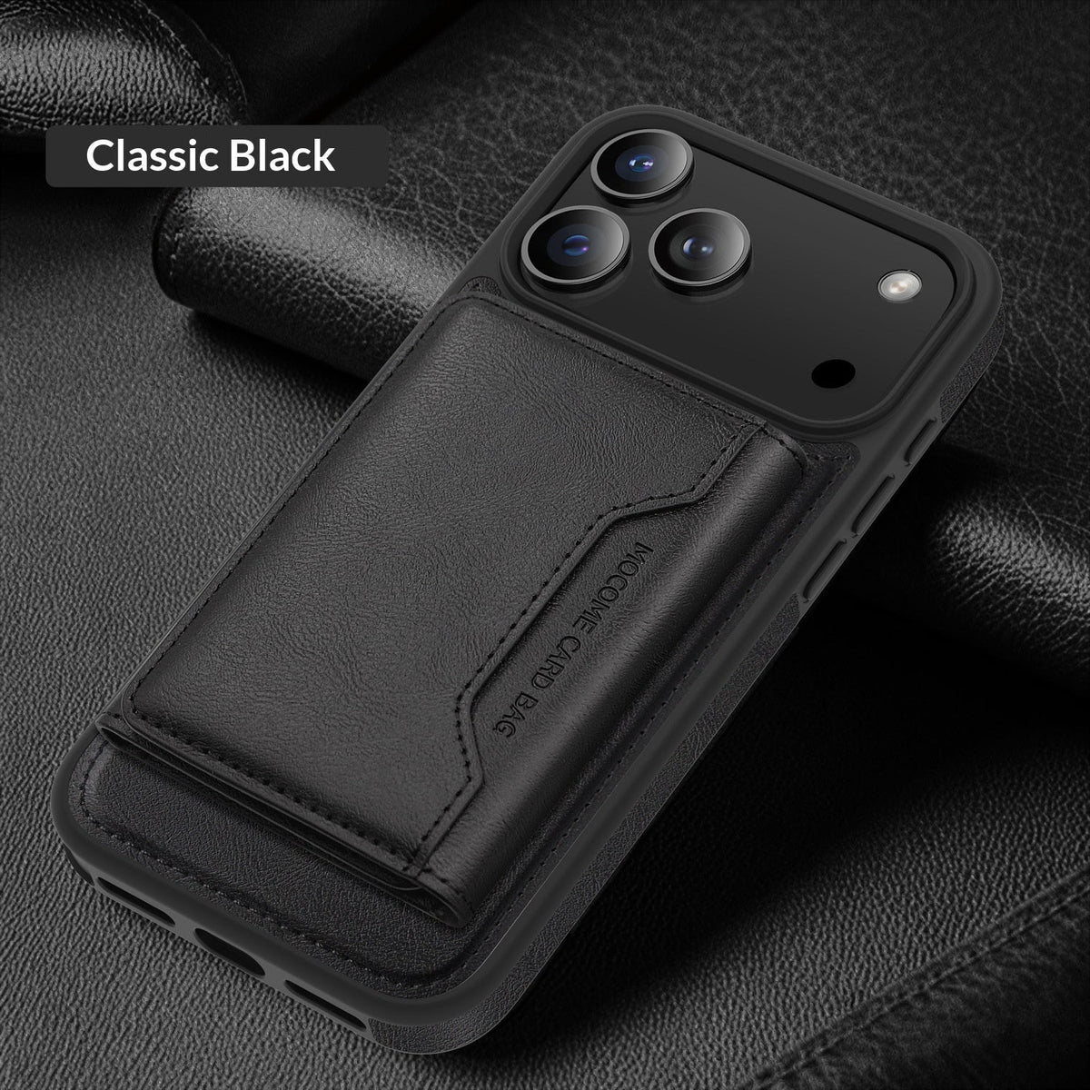 Genuine Leather Drop-Proof Phone Case - Slim Protective Cover for Smartphone with Shock Absorption and Scratch Resistance