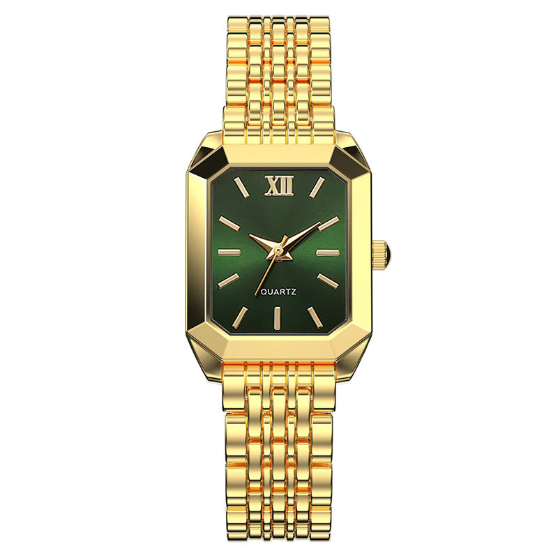 Student Fashion Minimalist Square Quartz Watch