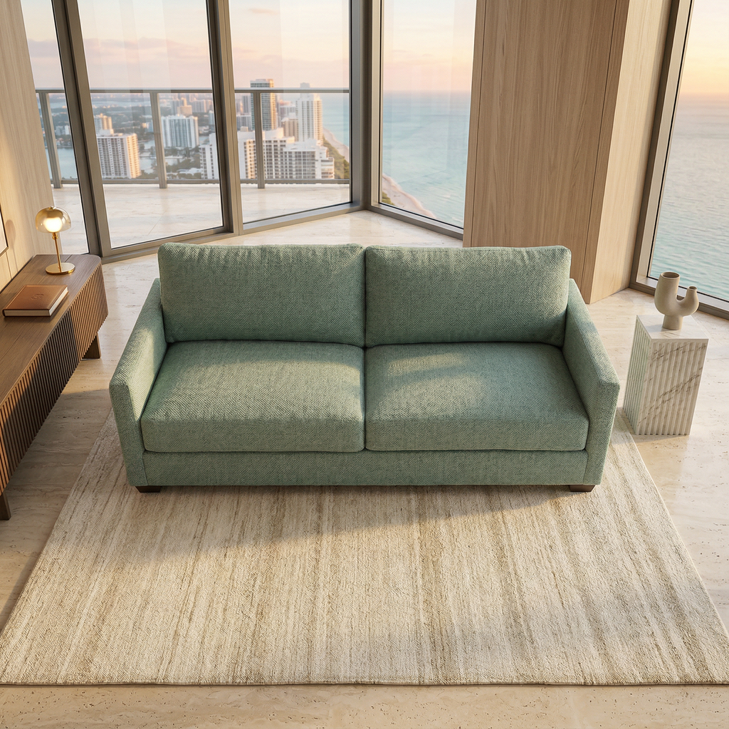 Damon Sofa - Custom Fabric Options & Classic Design
