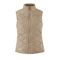 Womens Zippered Vest With Stand Collar Sleeveless Waistcoat