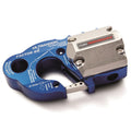 Ford Racing Factor 55 UltraHook w/Rope Guard - Blue M-1821-UHB