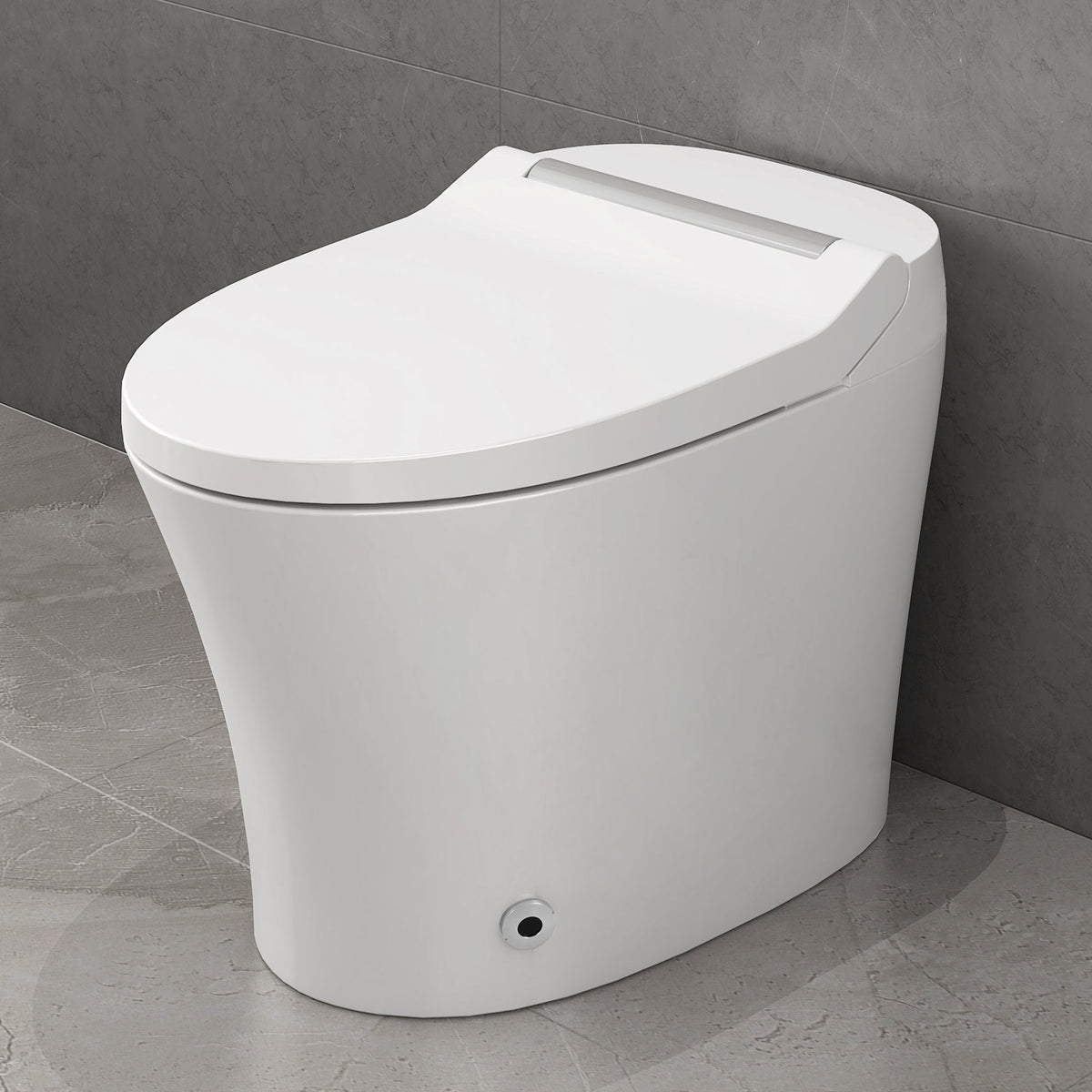 Smart Toilet with Built-in Heated Seat