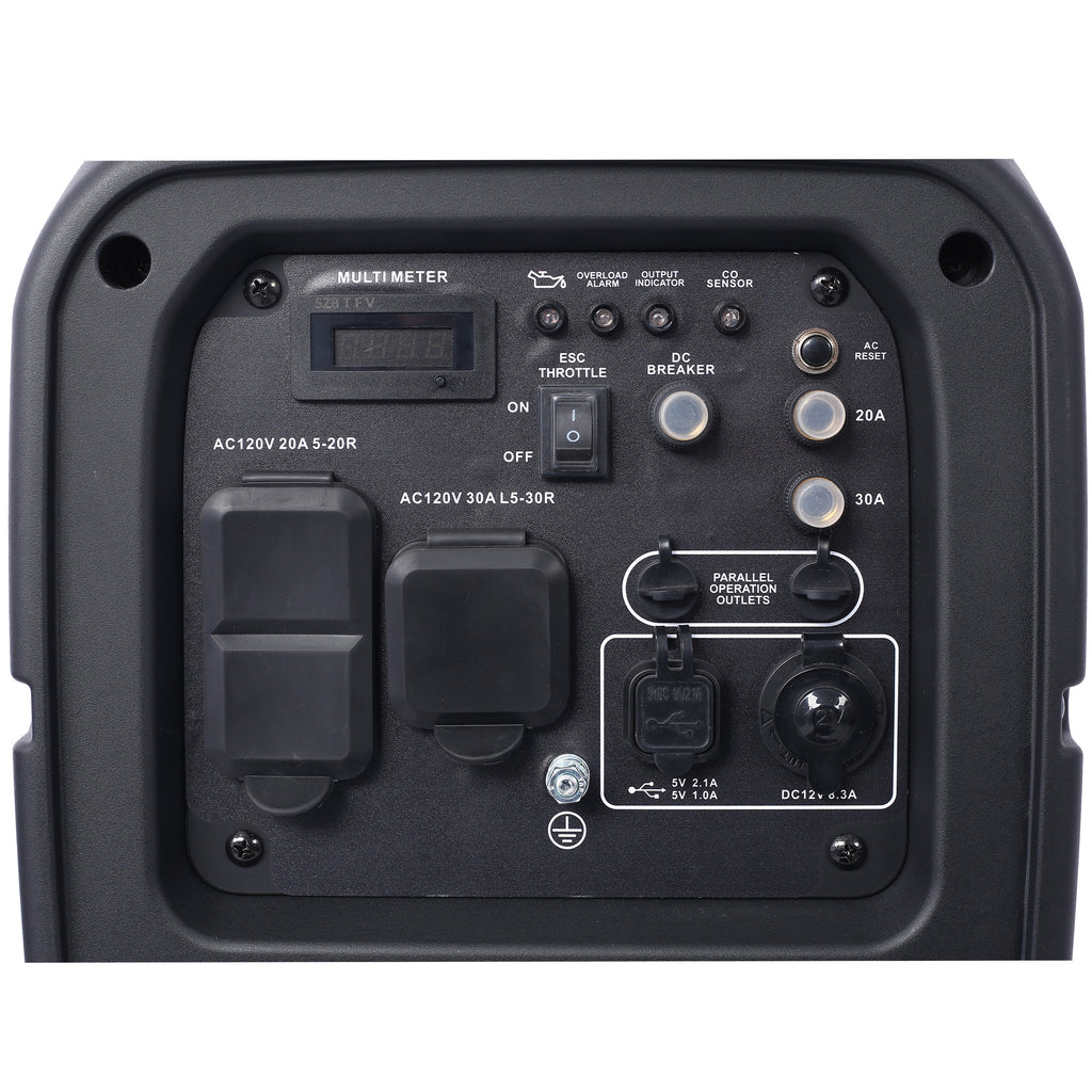 3500 Watt Portable Inverter Generator Gas Powered