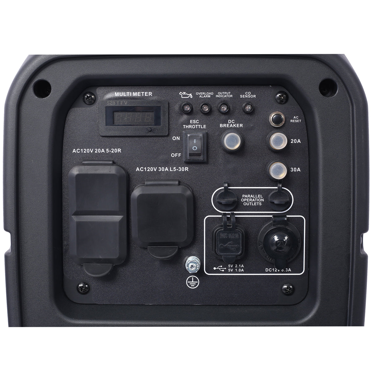 3500 Watt Portable Inverter Generator Gas Powered