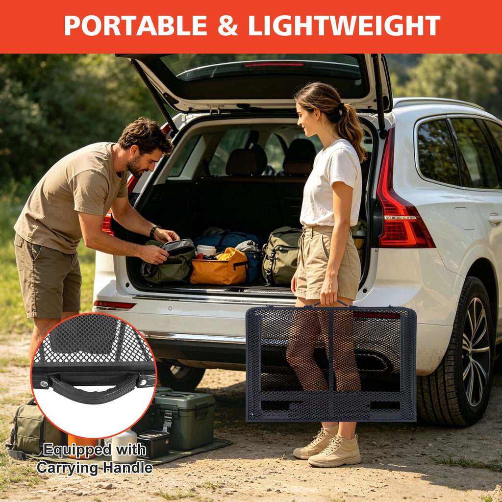 3FT Camping Table with Mesh Desktop