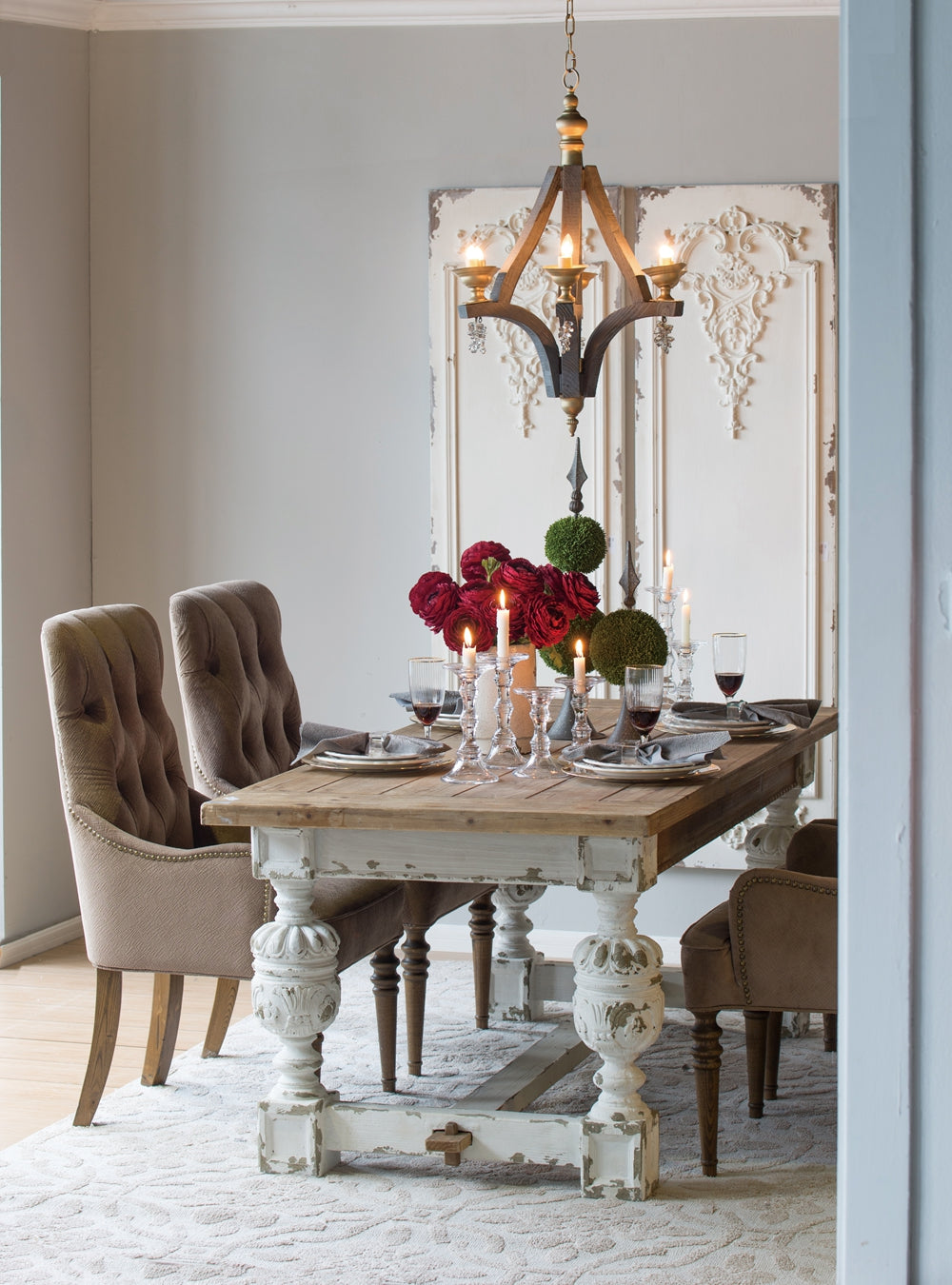79x35x30" Alcott Dining Table