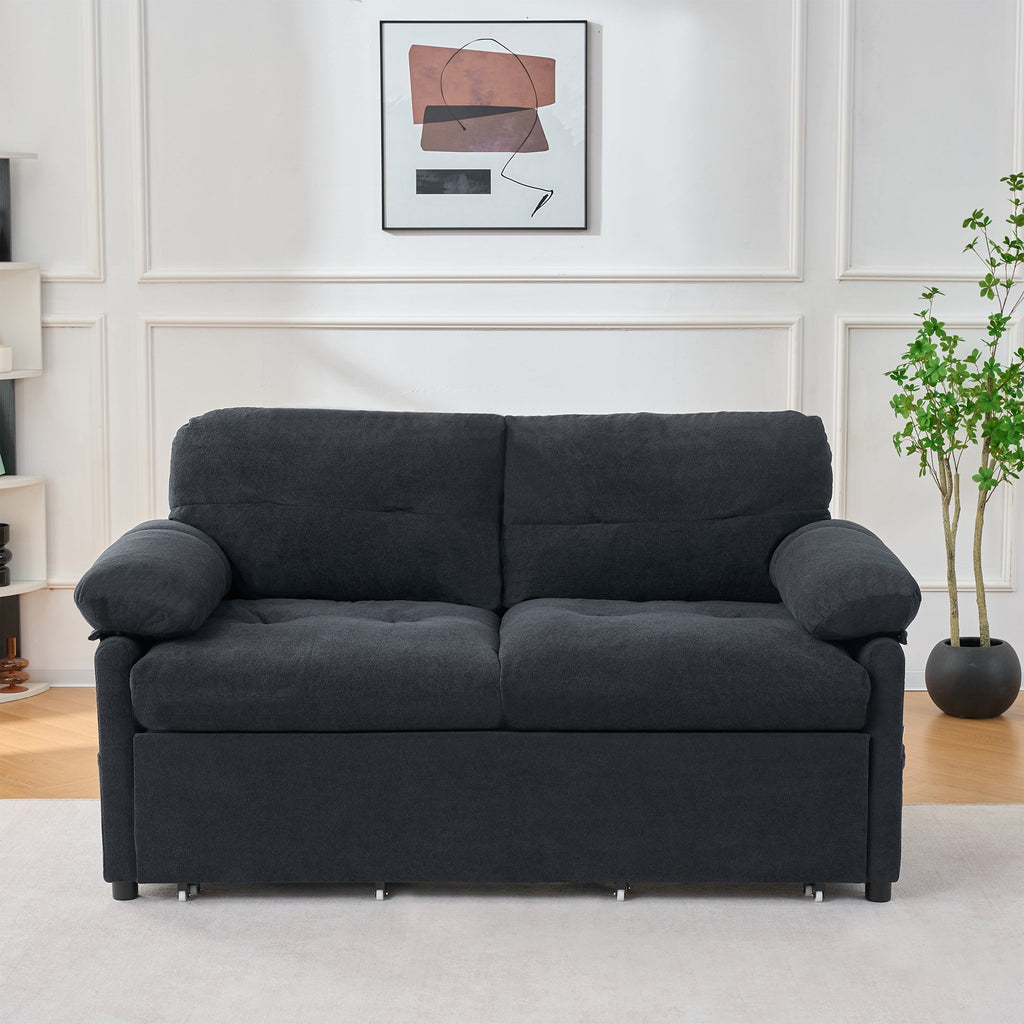 Convertible Pull Out Sofa Bed Queen Size