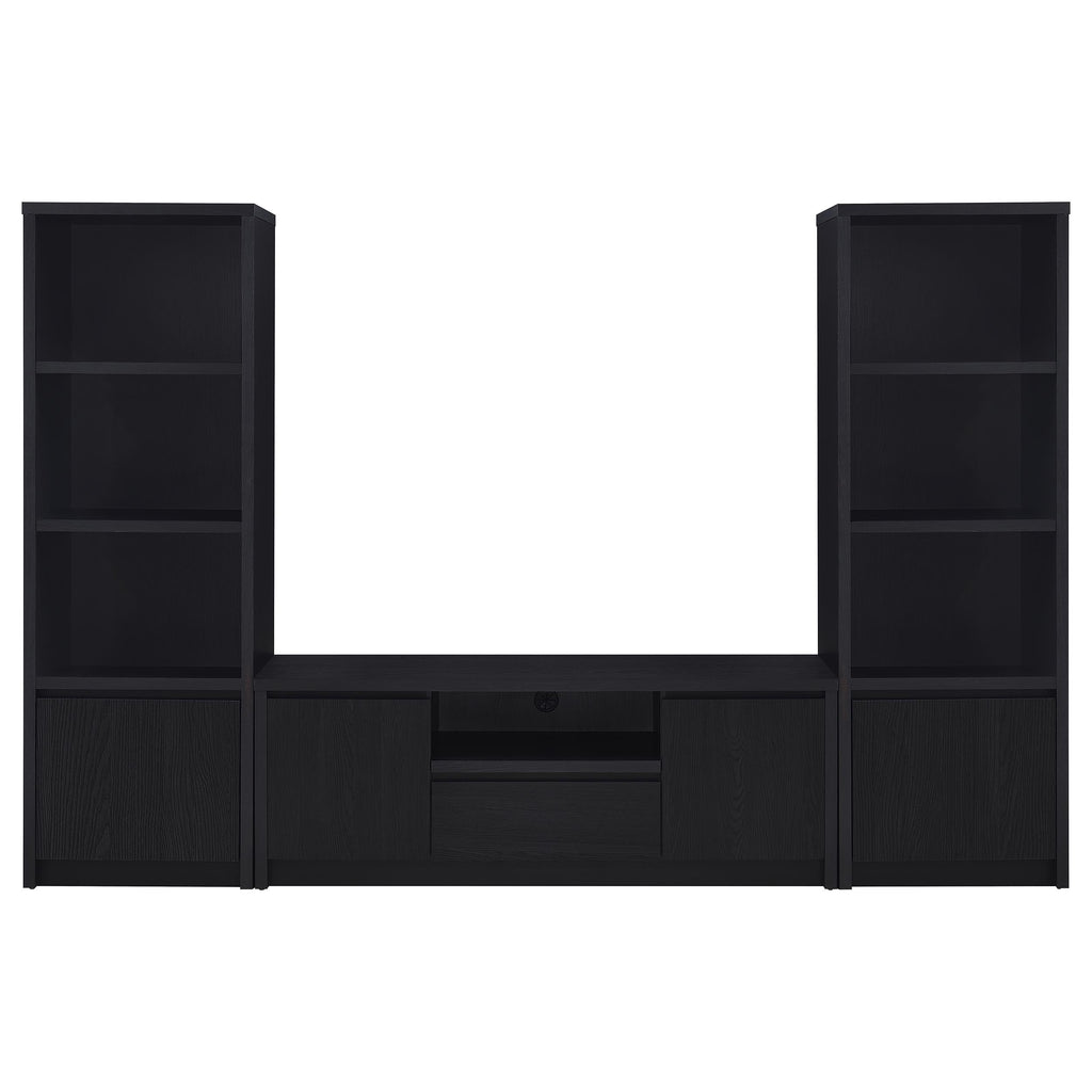 Sloat Contemporary TV Stand and Media Towers Set