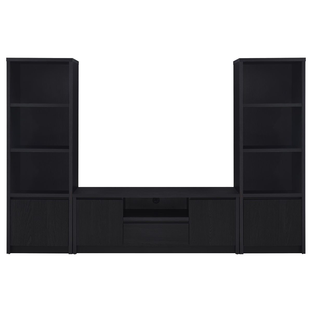 Sloat Contemporary TV Stand and Media Towers Set
