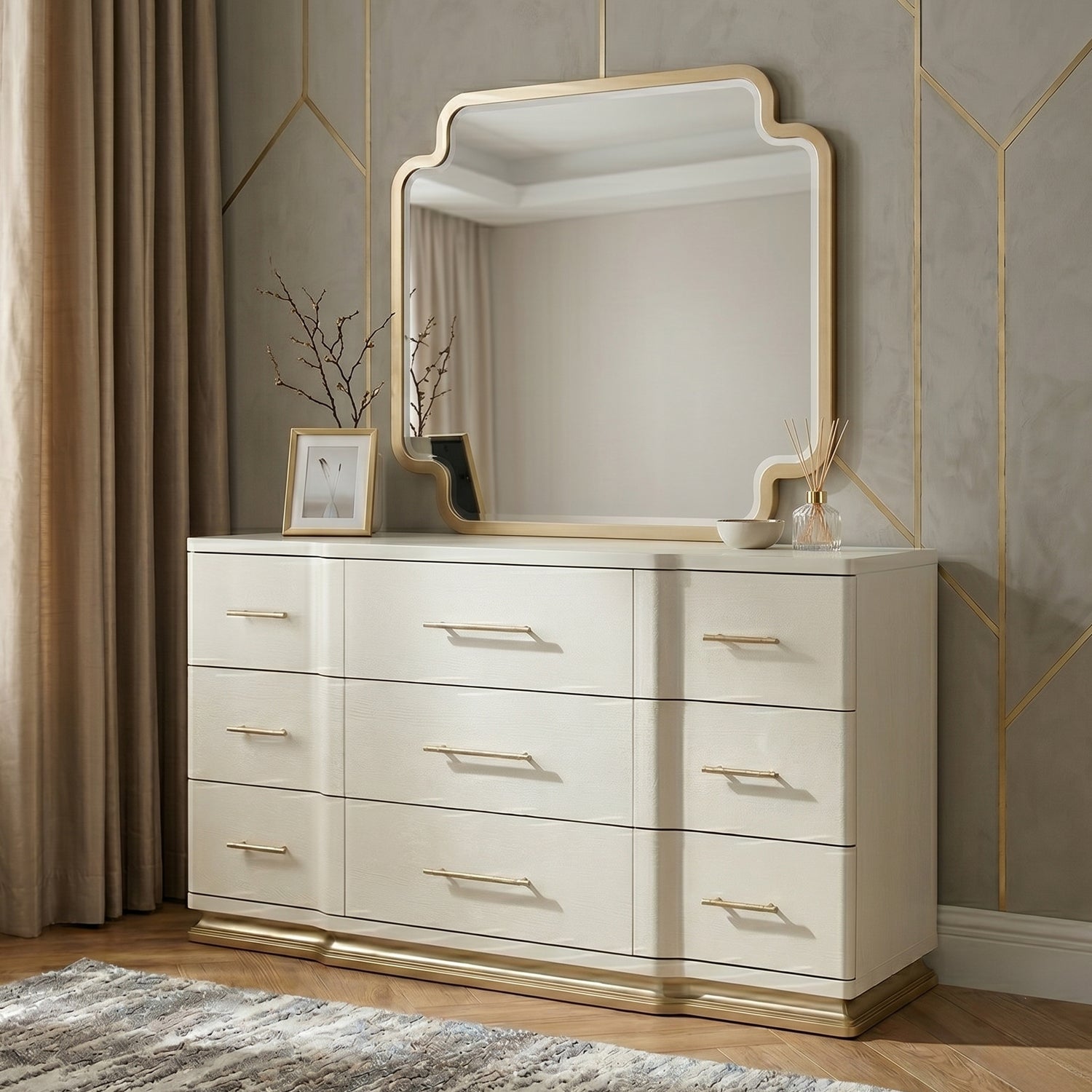 Lexington Modern Bedroom Mirror