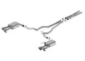 Ford Racing 2024 Mustang 5.0L Sport Non-Active Cat-Back Exhaust w/Valance - Chrome Tip M-5200-M5SCV