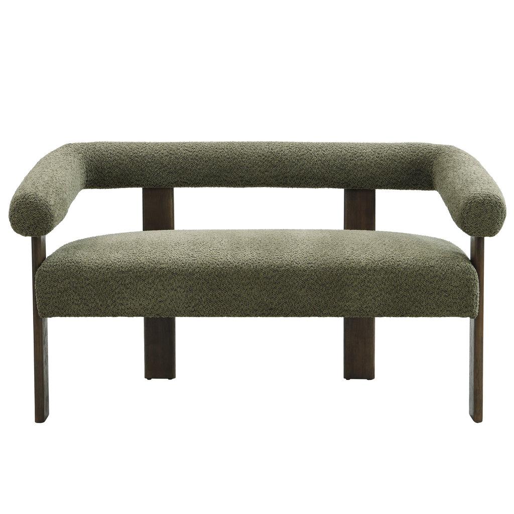 Round Armrest Loveseat