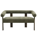Round Armrest Loveseat