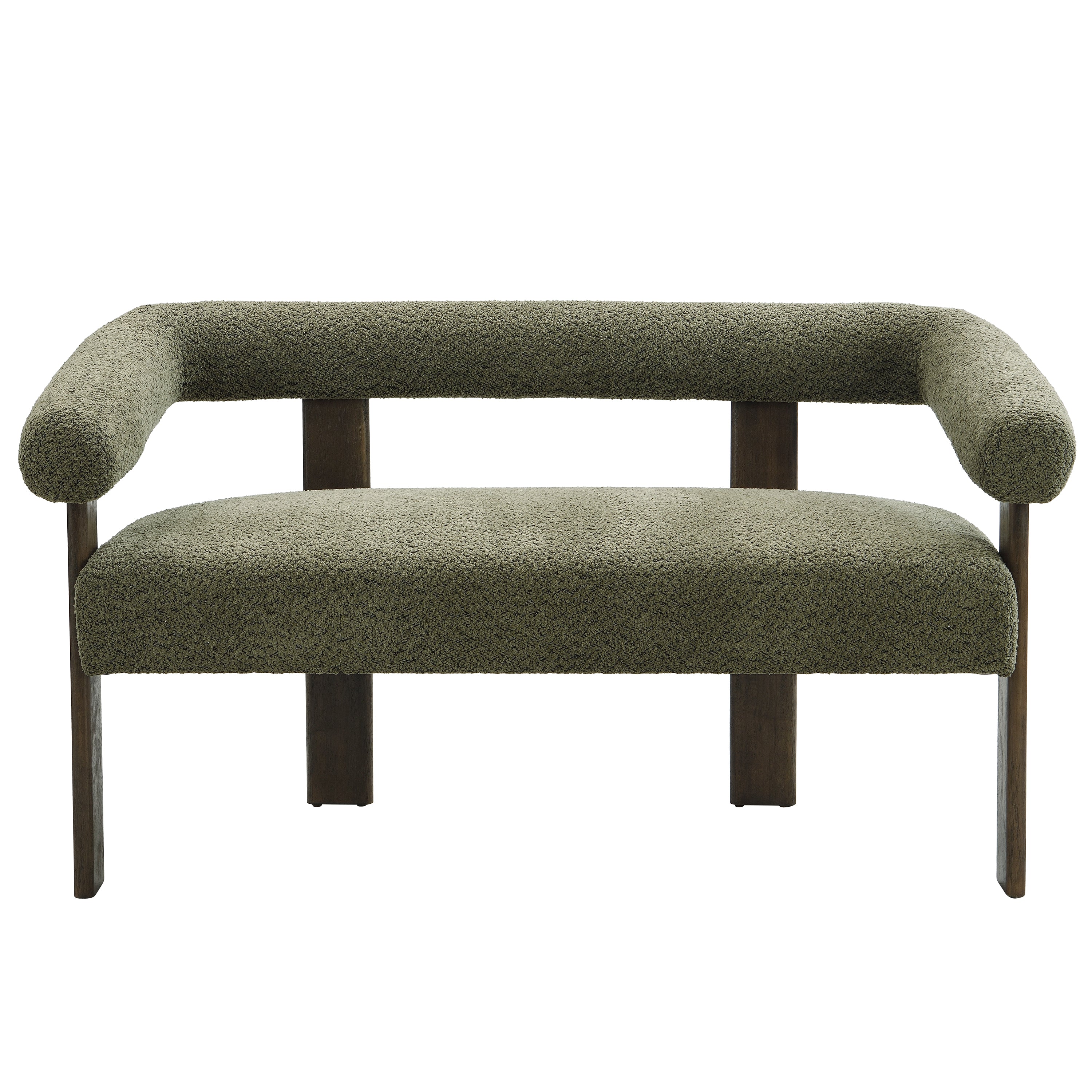 Round Armrest Loveseat